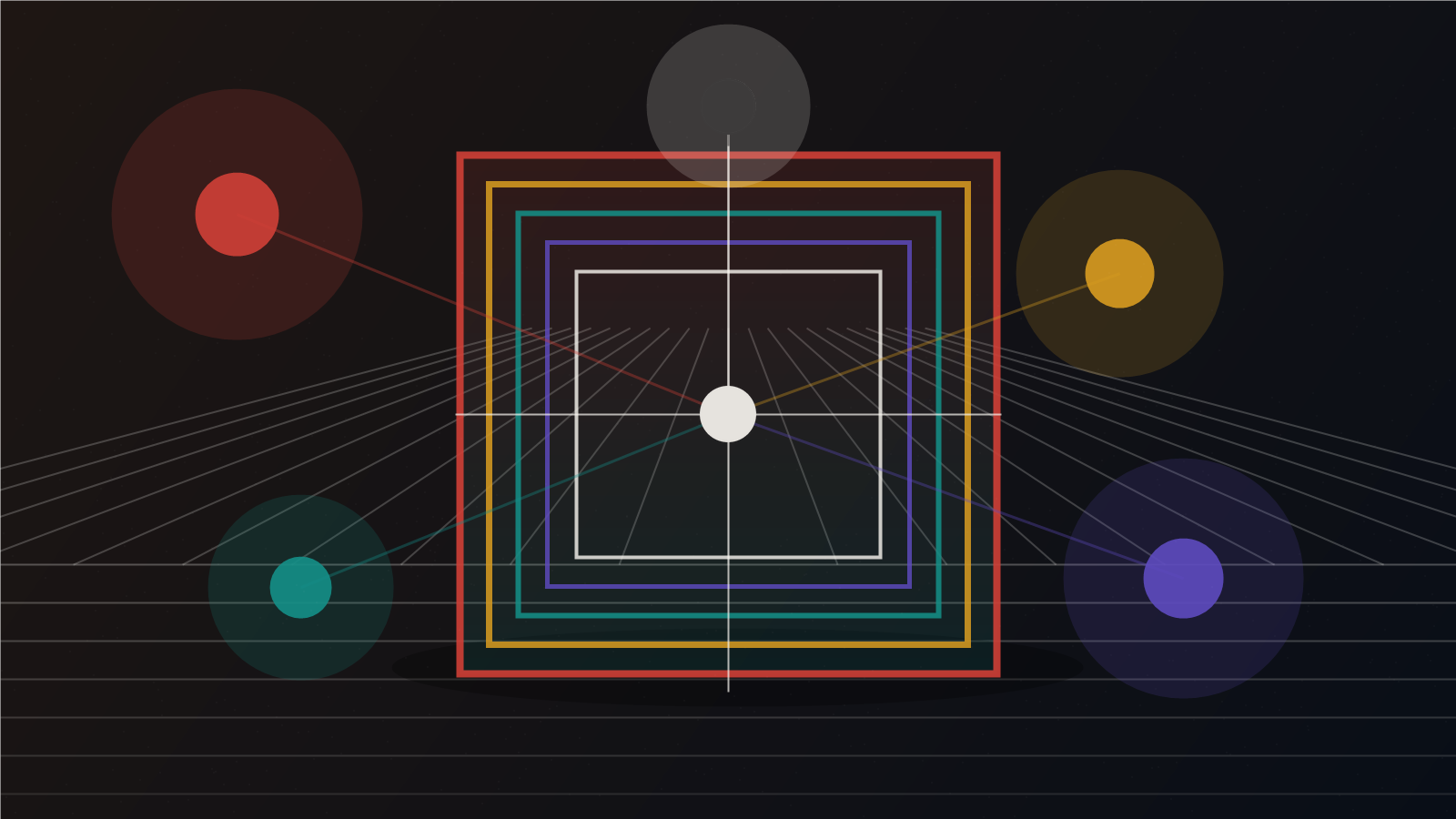 Mandala-style app signal
