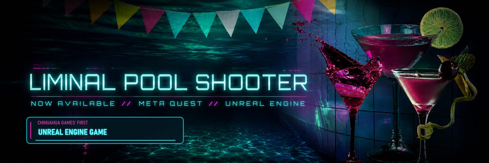 LIMINAL POOL SHOOTER — Chihuahua Games’ first Unreal Engine game — now available on Meta Quest